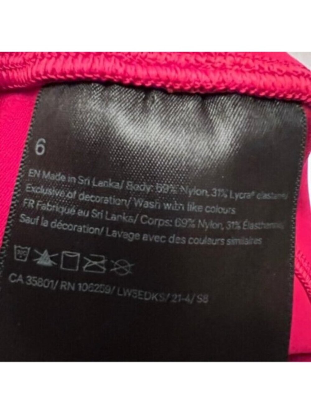 Lululemon 2021 ^ Lunar New Year Wunder Under High-Rise Tight Pants 25" Red - Picture 9 of 16